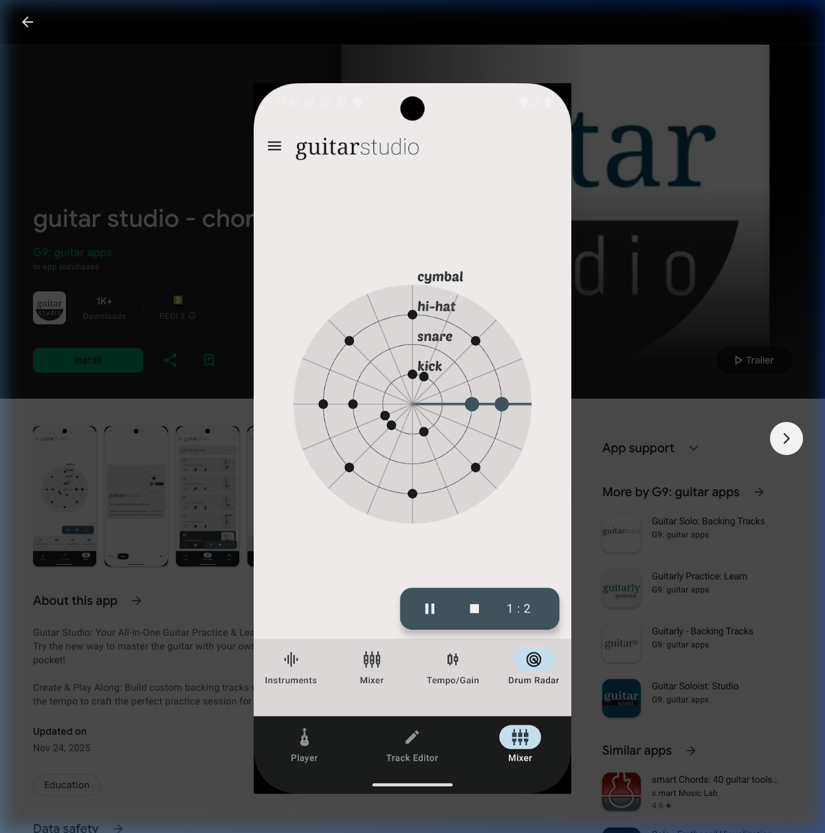 Guitar Studio - Chord Progress