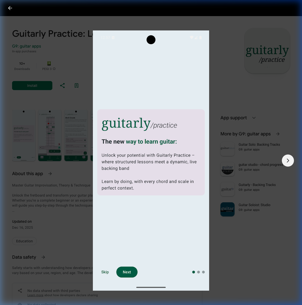 Guitarly Practice - Learn
